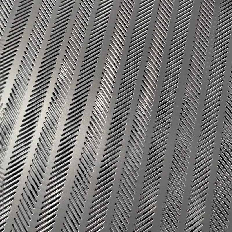 湖南漂亮的八字型排列的长圆孔冲孔板